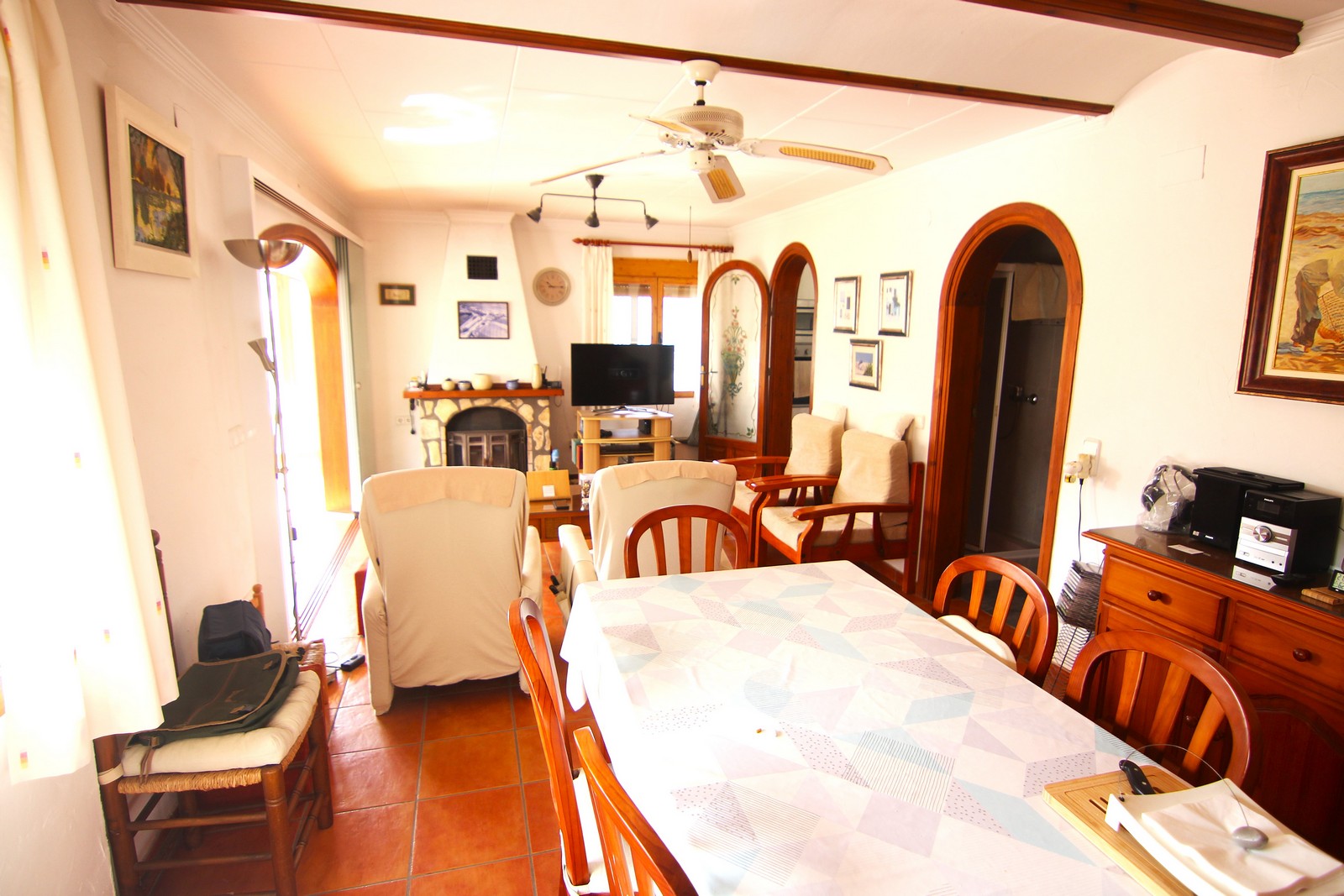 Villa zum Verkauf in ruhiger Lage von El Portet mit Pool.