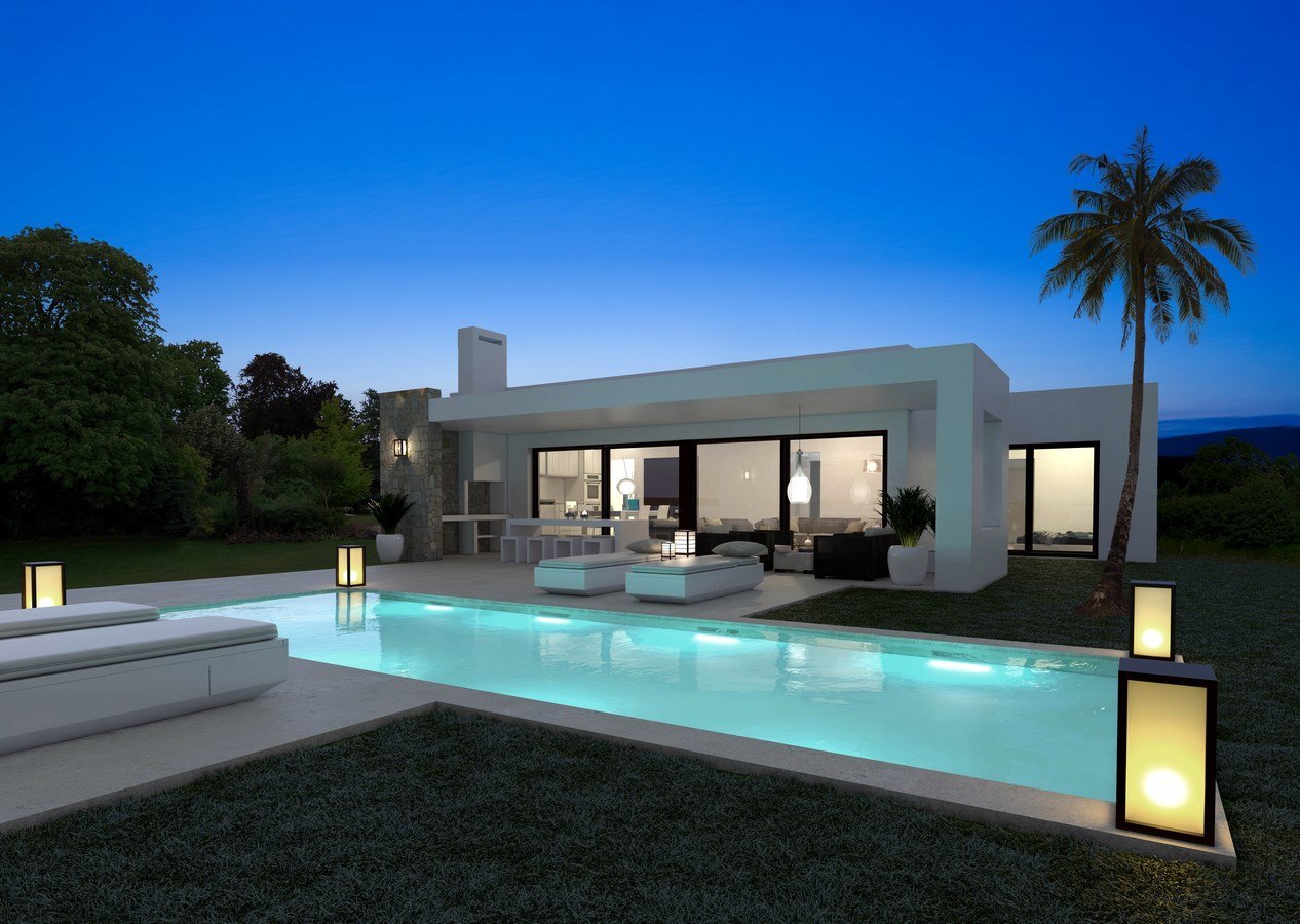 Moderne Villa im Bau nahe bei Moraira