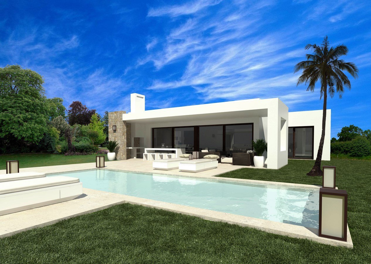 Moderne Villa im Bau nahe bei Moraira