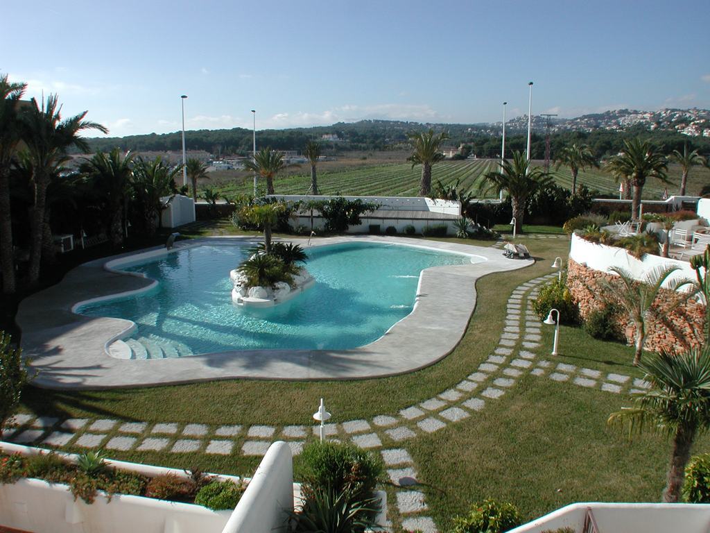 Herrliche Wohnung mit Schwimmbad  zum Verkauf in der exklusiven Wohnanlage Club Moraira in Moraira.