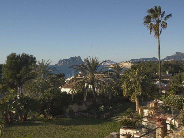 Unikat zum Verkauf in Toplage mit fantastischer Meersicht in Moraira